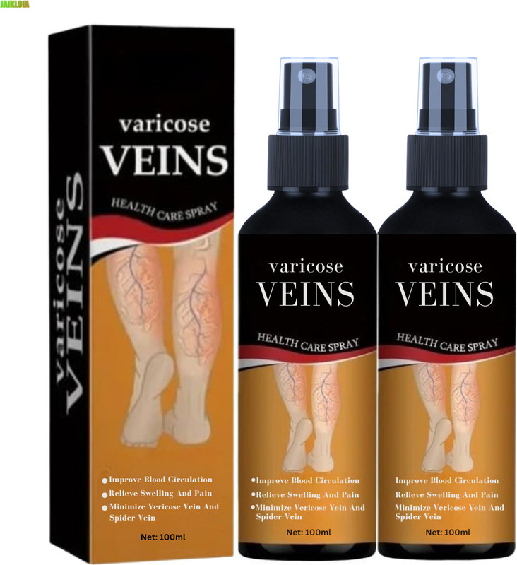 JAIKLOIA Varicose Veins Spray Pack Of 2 Helps Reduce Leg Swell And Raised Vein Look(2 Items in the set)