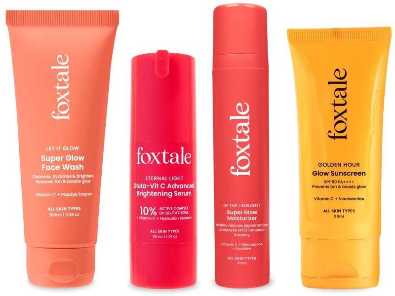 Foxtale Eternal Glow Combo – Bright, Clear & Radiant Skin(4 Items in the set)