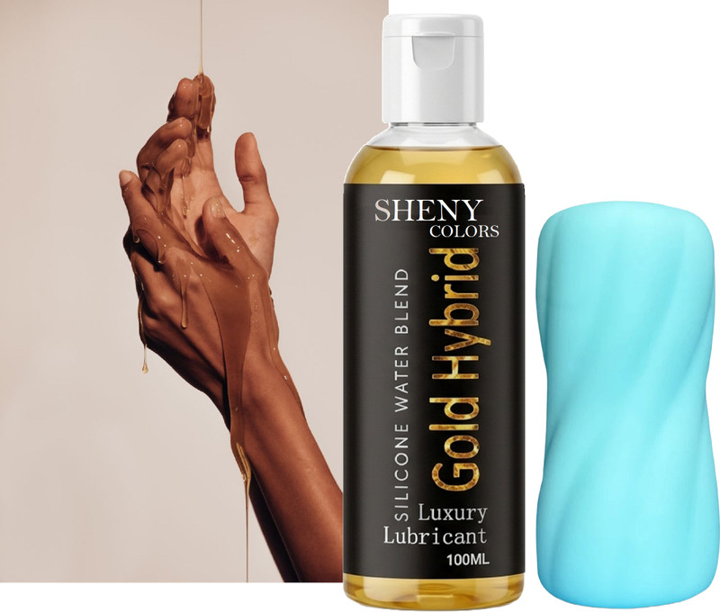 SHENY COLORS Smooth Glide Personal Lube with Reusable Stroker(2 Items in the set)