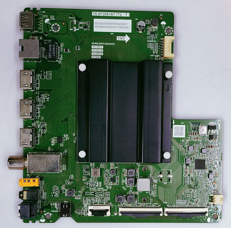 Digi Electronics UA32T4340AKXXL Combo Motherboard(Green)