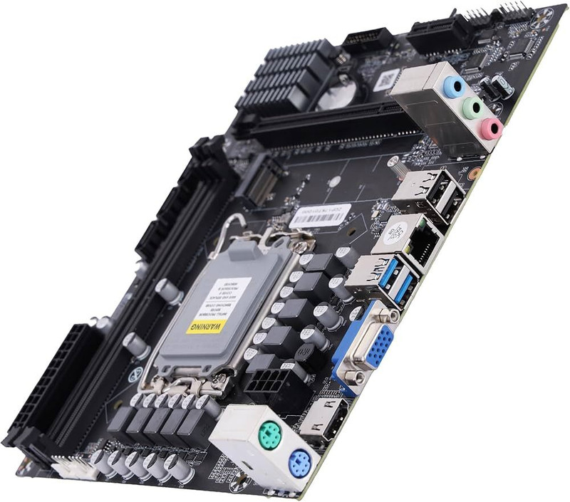 ZEBRONICS ZEB-H610S4 Combo Motherboard(Multicolor)