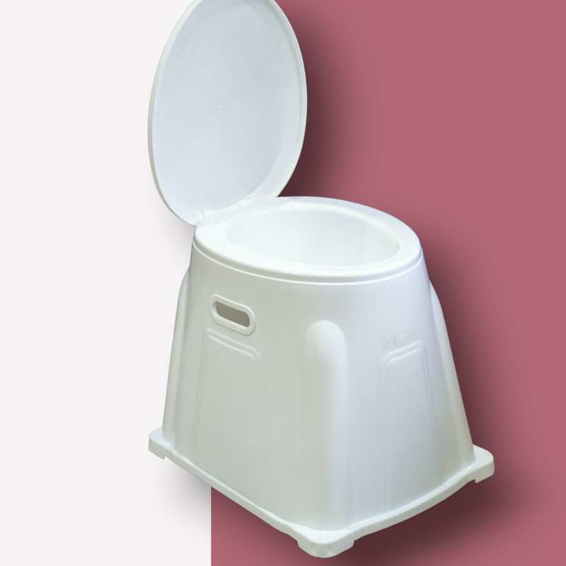 veayva INDIAN TOILET TO WESTERN CONVERTOR| stool | for patients Commode Shower Chair(White)