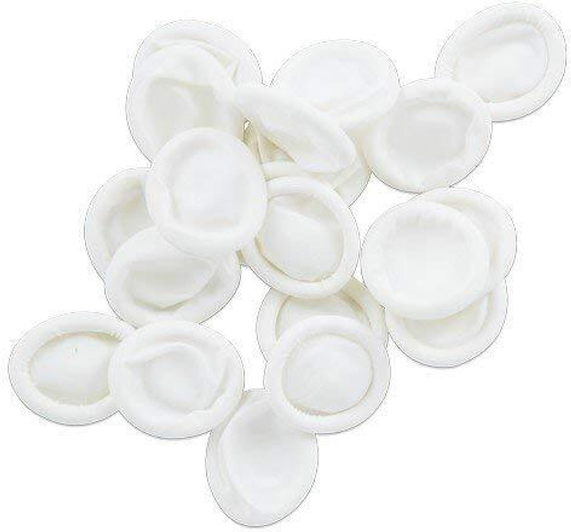electro SKY Anti-Static (ESD Safe) Chlorinated Reusable Disposable Latex Finger Cots Thick, White -(Pack of 100 Pieces) 0 L Compact Refrigerator(White)