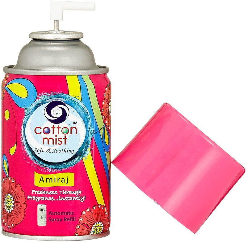 Cotton Mist Amiraj Fragrance 01 Amiraj Fragrance | 250ML | 3000 Sprays 250 L Compact Refrigerator(Pink)
