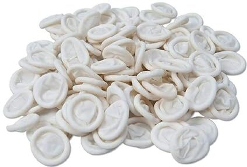 electro Sky Anti-static (Esd Safe) 4 Mil Thick, White Finger Coats (1000 pieces) ESD FINGER COTS 1000 PCS Latex Fingertip Protective Disposable Finger 0 L Compact Refrigerator(White)