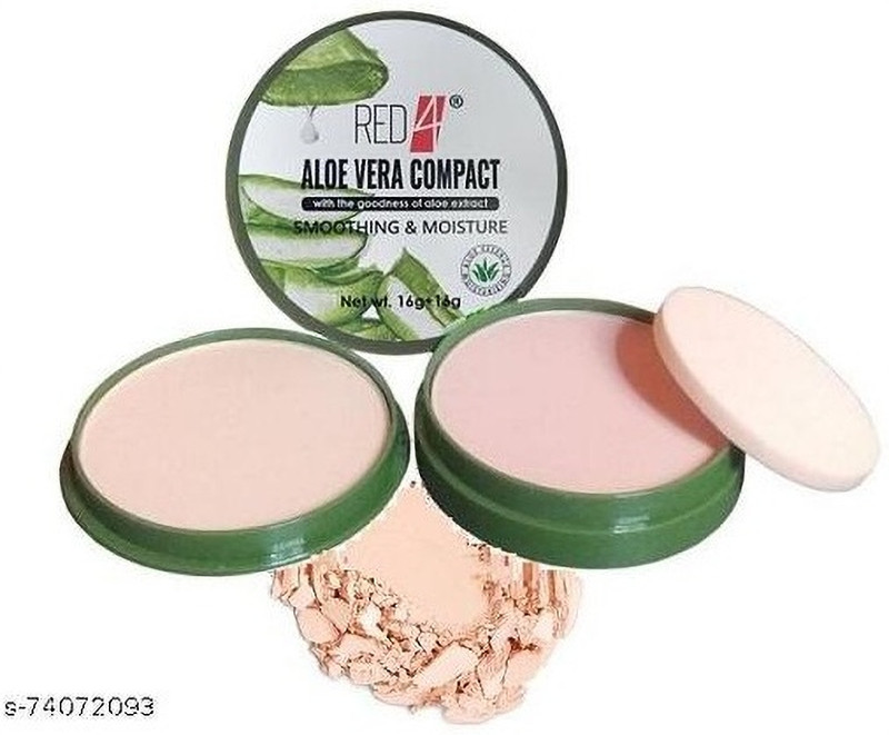 K.Y.L.Plus Aelovera 2 In 1 Matte Compact Powder Compact (Ivory, 20 g) Compact(NATURAL, 20 g)
