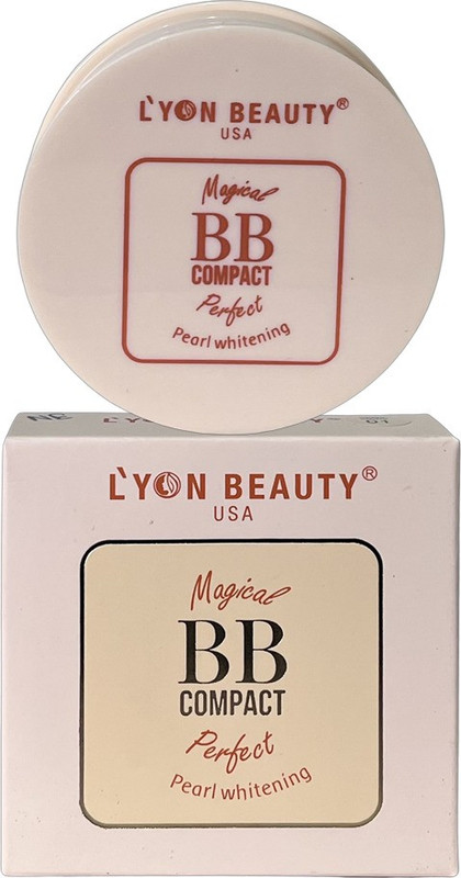 Lyon Beauty usa Compact Face Powder White Ivory Compact(White Ivory, 30 g)