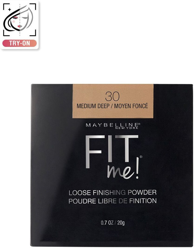 MAYBELLINE NEW YORK Fit Me Loose Finishing Powder - 15 Light 20g Compact(30 Medium Deep, 20 g)