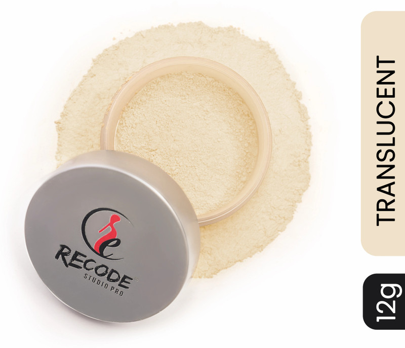 recode Set & Forget No Hue Matte Setting Powder - 12 G Compact(No Hue, 12 g)