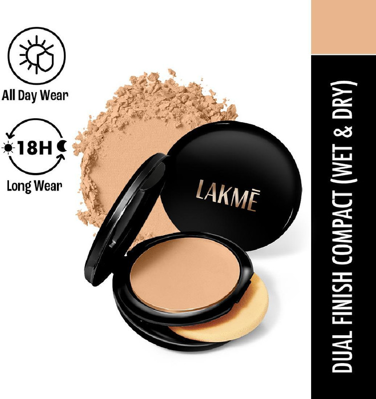 Lakmé White Intense Wet & Dry, Golden Sand (Fair 01) Compact(03 GOLDEN SAND, 9 g)