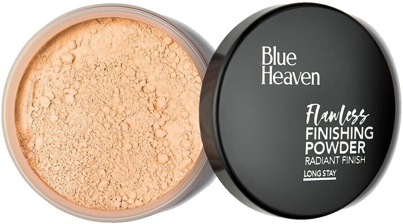 BLUE HEAVEN Flawless Finishing Powder, Dark Tan, 20gm Compact(Dark Tan, 1 g)