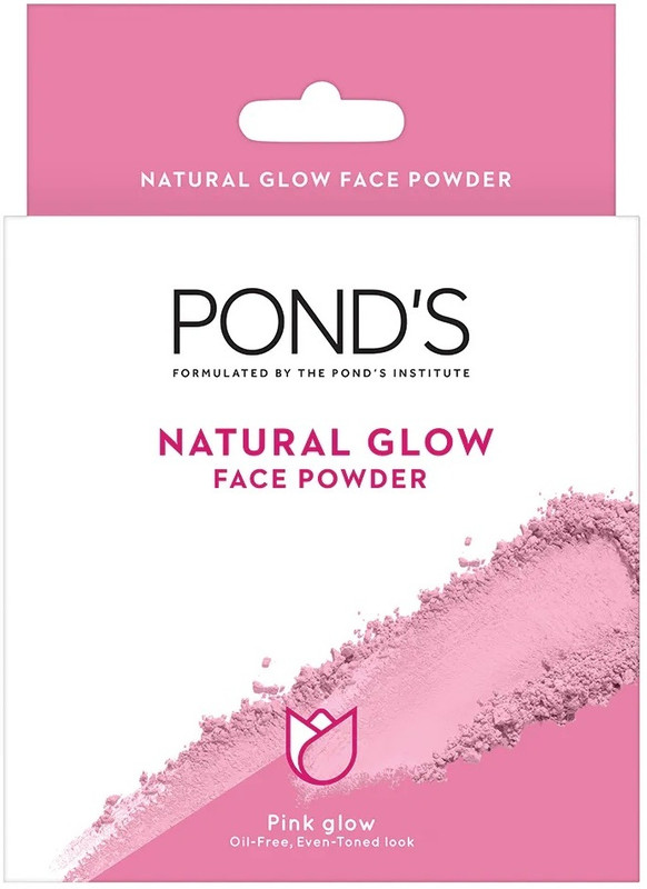 POND's Natural Glow Pink Face Powder, BB Glow - 30 g Pack of 1 Compact(Pink, 30 ml)