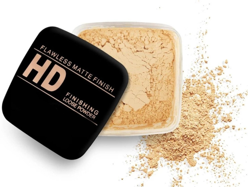 DJATI HD Finishing Oil Control SPF Protection Banana Loose Powder i Compact(Light, 30 g)