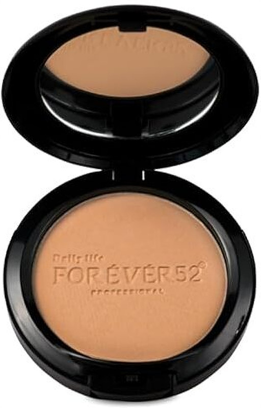 UCLAM Forever52 Two Way Cake Compact,Matte Finish Oil-Control & Long-Lasting Coverage, Compact(Golden Sand, 12g, 12 g)