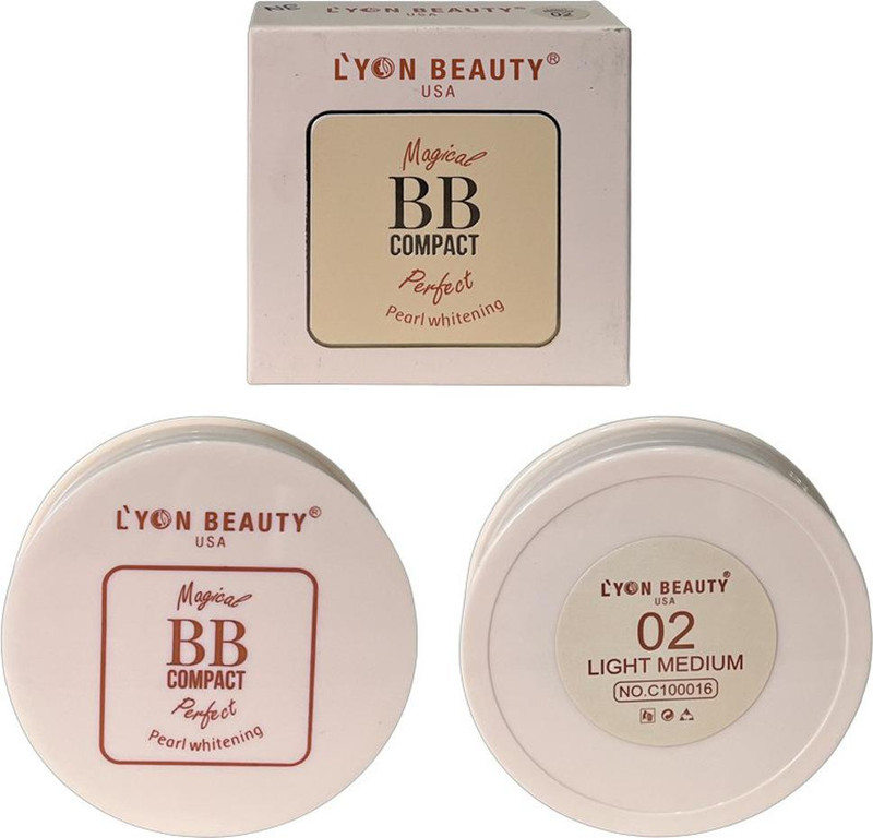 Lyon Beauty usa Compact Face Powder White Ivory Compact(White Ivory, 30 g)