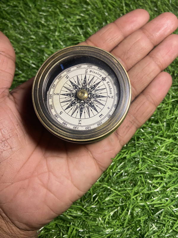 AYANS HUB DRUM HIKING AND CAMPING COMPAS Compass(Gold)
