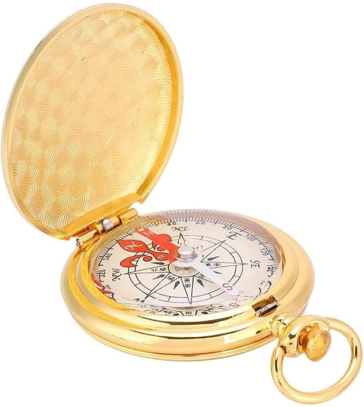 Star Magic MINI BRASS COMPASS Compass(Gold)