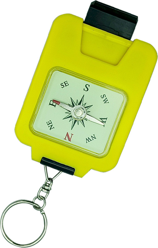 SEEGATE Hand compass for travelers Directional Magnetic Compass Compass(Yellow)
