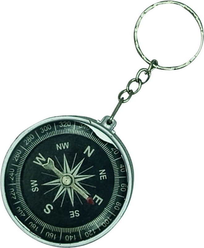 SEEGATE Stainless steel direcation waterproof trekking compass Compass(Silver)