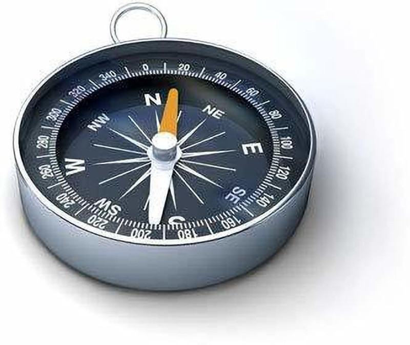 Elecopto Compass Used for Navigation and Orientation Compass(Black)