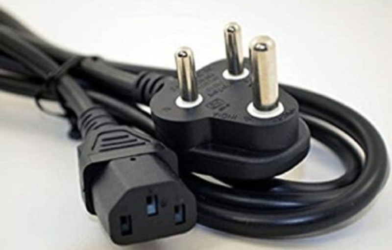 Pritimo Monitor/CPU/PC/Computer/Printer/Desktop/SMPS One Cable) Combo Set(Black)