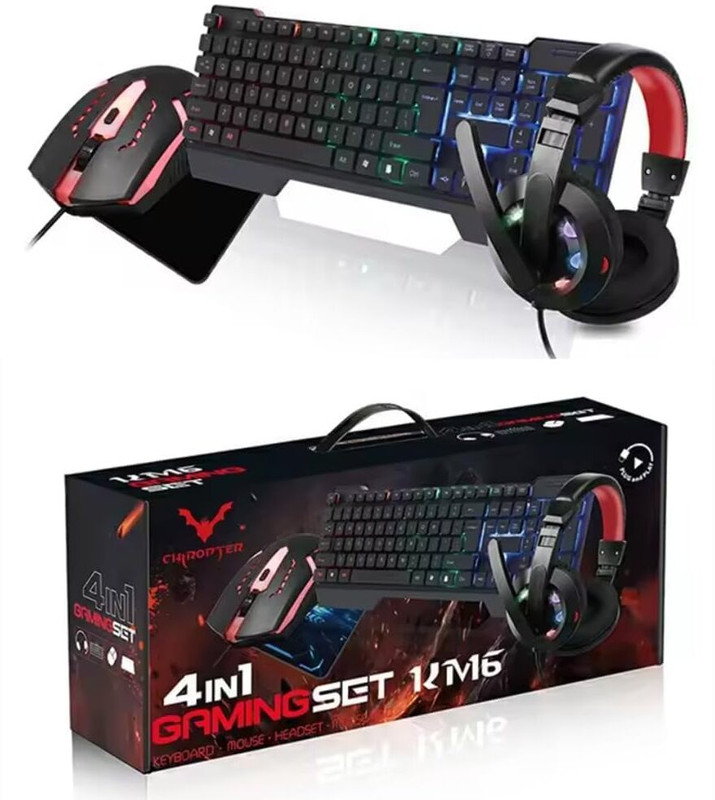 ENTWINO ENT-KM61-GAMING COMBO Combo Set Designed for Gaming(Black)