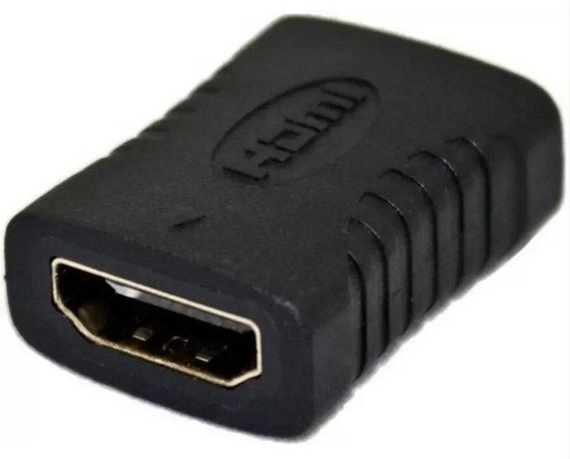 Papan HDMI Male To Male Joiner Combo Set Designed for Gaming(Black)