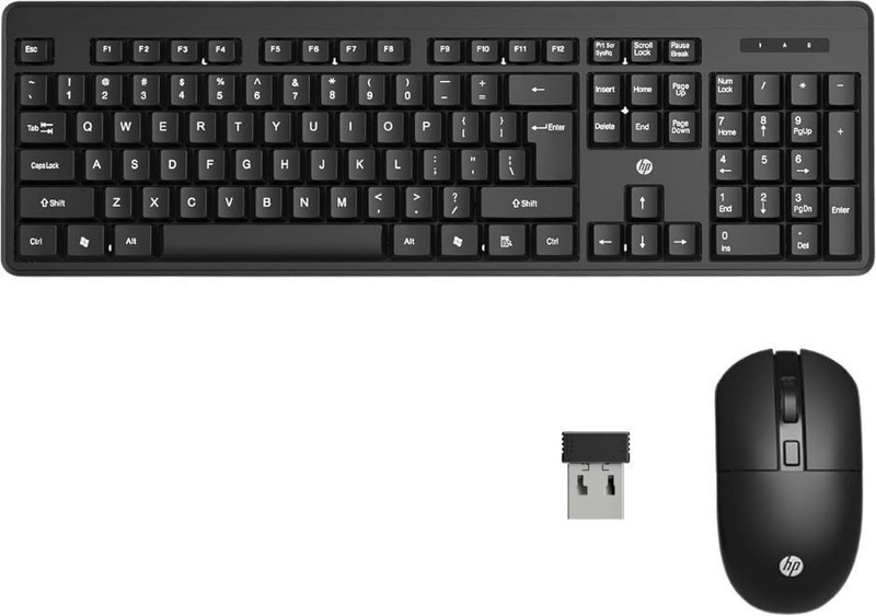 HP KEYBOARD KM200 WIRELESS COMBO Combo Set(Black)