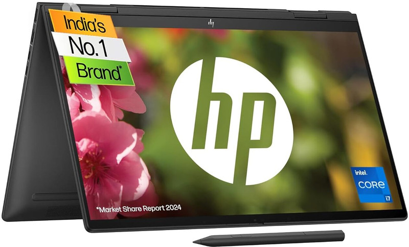 HP Intel Core i7 13th Gen 1355U - (16 GB/512 GB SSD/Windows 11 Home/4 GB Graphics) 15-fe0011TX Laptop(15.6 Inch, Nightfall Black, 2.14 Kg, With MS Office)