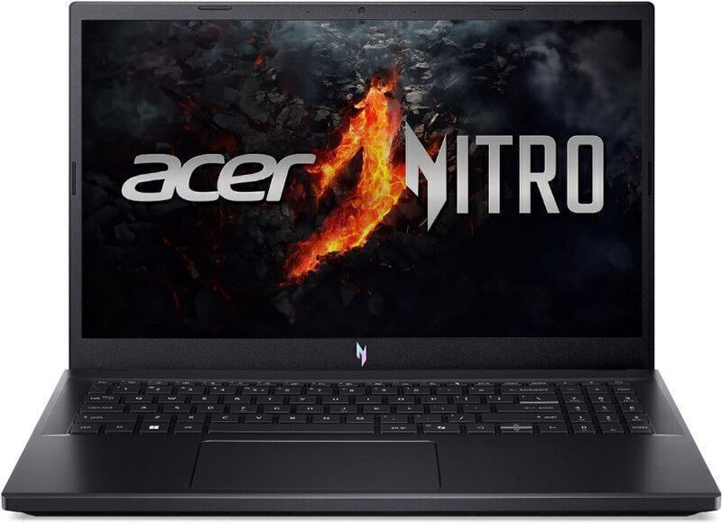 Acer Nitro V AMD Ryzen 5 Hexa Core 7535HS - (16 GB/512 GB SSD/Windows 11 Home/6 GB Graphics/NVIDIA GeForce RTX 3050) ANV15-41 Gaming Laptop(15.6 Inch, Obsidian Black, 2.1 Kg)