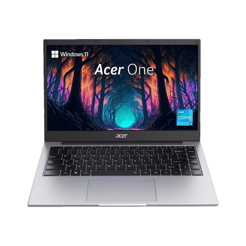 Acer One Intel Core i3 11th Gen 1115G4 - (8 GB/512 GB SSD/Windows 11 Home) AO 14 Z 8-415 Thin and Light Laptop(14 Inch, Silver, 1.49 Kg)