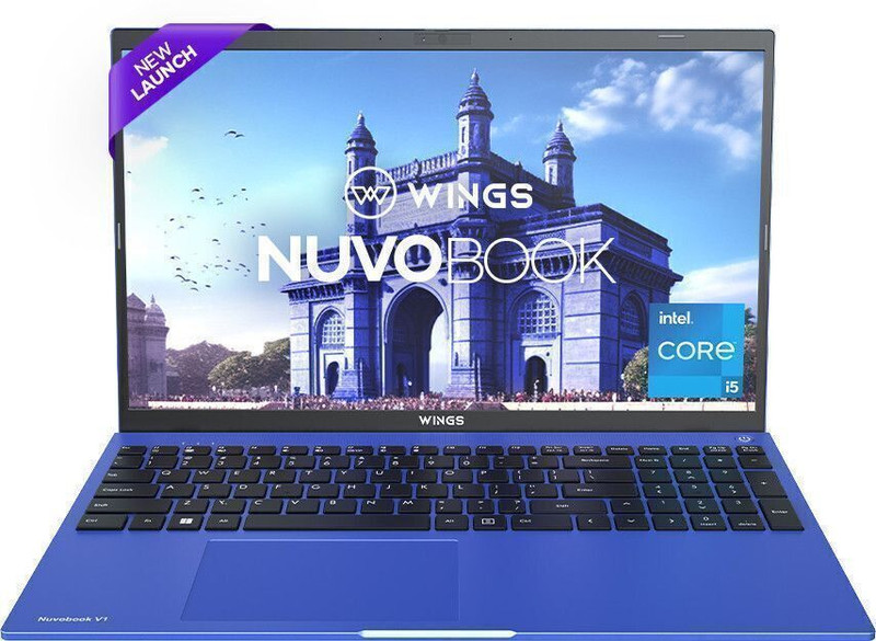 WINGS Nuvobook V1 Aluminium Alloy Metal Body Intel Intel Core i5 11th Gen 1155G7 - (8 GB/512 GB SSD/Windows 11 Home) WL-Nuvobook V1-GRN Thin and Light Laptop(15.6 Inch, Green, 1.60 Kg)