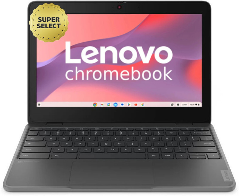 Lenovo 100e Chromebook Gen 4 MediaTek Kompanio 520 - (4 GB/32 GB EMMC Storage/Chrome OS) 82W00004HA Chromebook(11.6 Inch, Graphite Grey, 1.23 Kg)