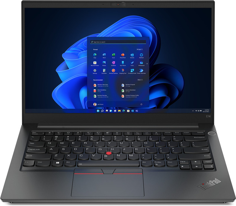 Lenovo ThinkPad E14 Intel Intel Core i5 12th Gen 1235U - (16 GB/1 TB SSD/Windows 11 Home) TP E14 Gen 4 Thin and Light Laptop(14 Inch, Black, 1.59 Kg, With MS Office)