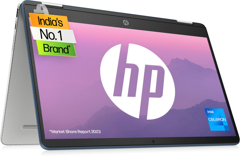 HP Chromebook Intel Celeron Quad Core N4120 - (4 GB/64 GB EMMC Storage/Chrome OS) 14a-ca0504TU Chromebook(14 Inch, Forest Teal, 1.49 Kg)