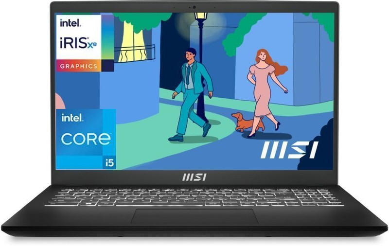 MSI Modern 15 H Intel Core i7 13th Gen 13700H - (16 GB/1 TB SSD/Windows 11 Home) Modern 15 H C13M Business Laptop(15.6 Inch, Classic Black, 1.9 Kg, With MS Office)