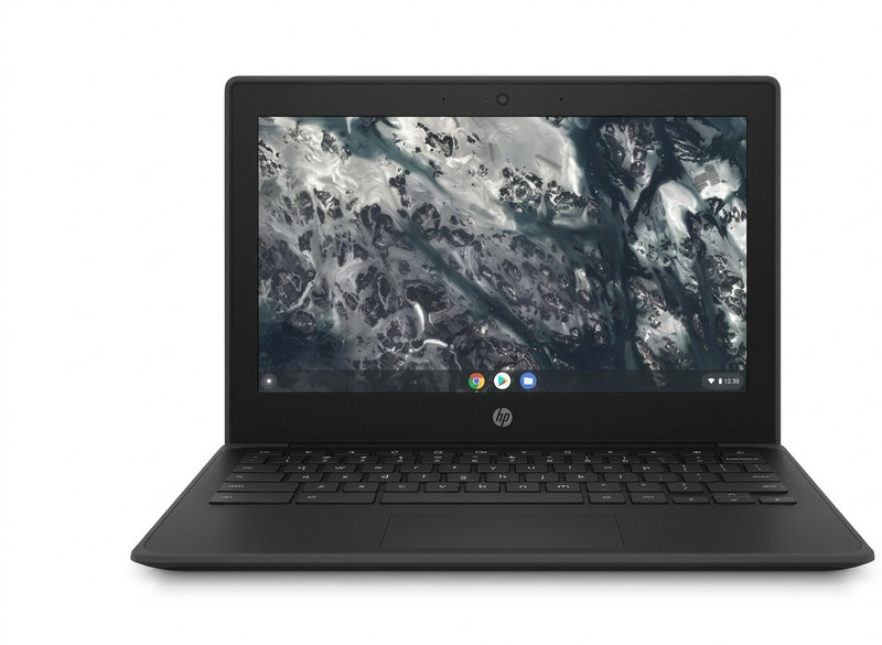 HP G-Series MediaTek MT8183 - (4 GB/32 GB EMMC Storage/Chrome OS) 11MK G9 EE Chromebook Laptop(11.6 inch, Black, 1.34 kg)