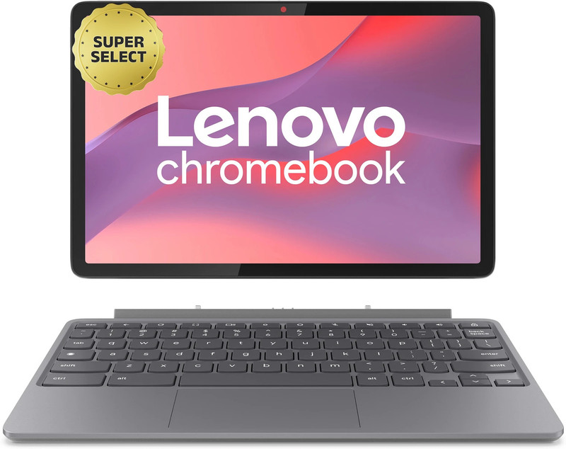 Lenovo Chromebook Duet 11M889 MediaTek MediaTek Kompanio 838 - (8 GB/128 GB EMMC Storage/Chrome OS) Chromebook Duet 11M889 Chromebook(27.81 cm,...
