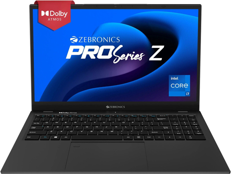 ZEBRONICS Pro Series Z Intel Core i7 12th Gen 1255U - (16 GB/512 GB SSD/Windows 11 Home) ZEB-NBC 5S Thin and Light Laptop(15.6 Inch, Space Grey, 1.76 Kg)
