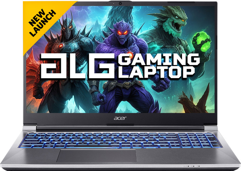 Acer ALG Intel Core i5 12th Gen 12450H - (16 GB/512 GB SSD/Windows 11 Home/6 GB Graphics/NVIDIA GeForce RTX 3050) AL15G- 52 Gaming Laptop(15.6 Inch, Steel Grey, 1.99 Kg)