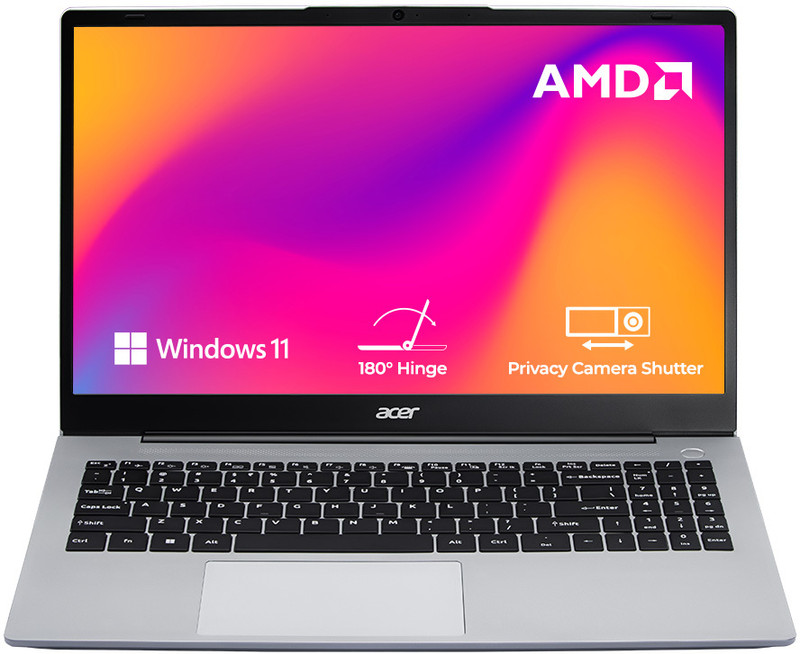 Acer Aspire 15 AMD Ryzen 5 Hexa Core 7430U Pure Silver