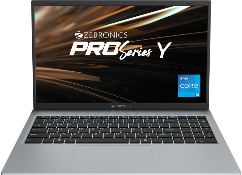 ZEBRONICS Pro Series Y Intel Core i5 11th Gen 1155G7 - (16 GB/512 GB SSD/Windows 11 Home) ZEB-NBC 2S Thin and Light Laptop(15.6 Inch, Silver, 1.65 kg)