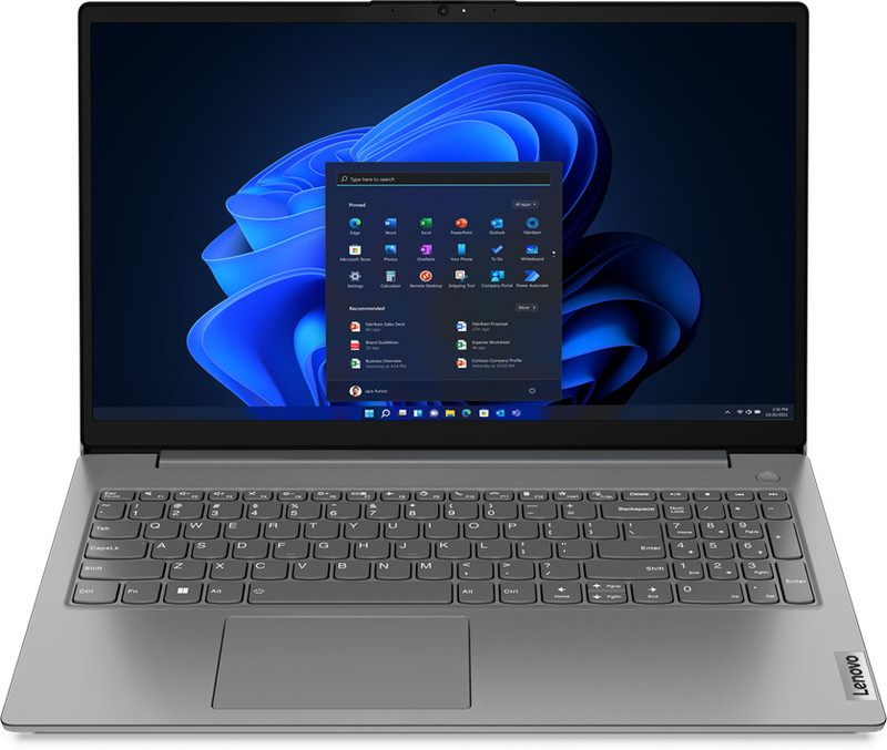Lenovo Lenovo V15 G3 IAP Intel Core i5 12th Gen 1235U - (16 GB/512 GB SSD/Windows 11 Home) 82TTA07RIH Thin and Light Laptop(15.6 Inch, Iron Grey, 1.7 Kg, With MS Office)