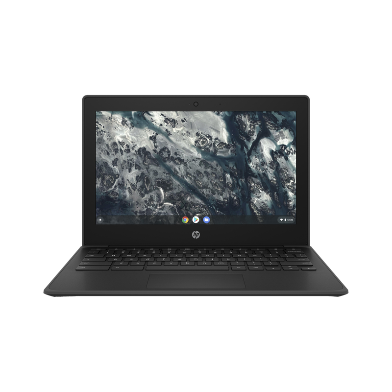 HP Touch Chromebook MediaTek MT8183 - (4 GB/32 GB EMMC Storage/Chrome OS) 11MK G9 Chromebook(11.6 Inch, Black, 1.34 Kg)