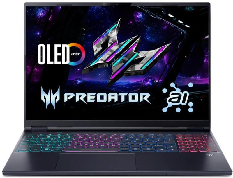 Acer Predator Helios Neo 16S AI Intel Core Ultra 7 255 HX - (16 GB/1 TB SSD/Windows 11 Home/8 GB Graphics/NVIDIA GeForce RTX 5060) PHN16S-71 Gaming Laptop(16 Inch, Abyssal Black, 2.3 Kg) - 11% off at DetectaDeal