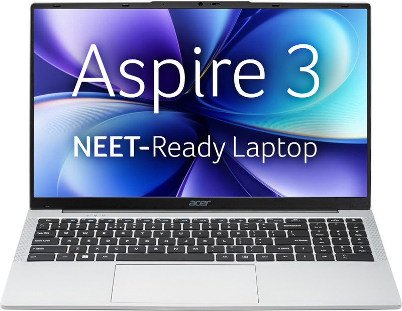 Acer Aspire with Infinity Neet Capsule Course Intel Celeron Dual Core N4500 - (8 GB/128 GB SSD/Windows 11 Home) A325-45 Notebook(15.6 inch, Pure Silver, 1.5 kg)