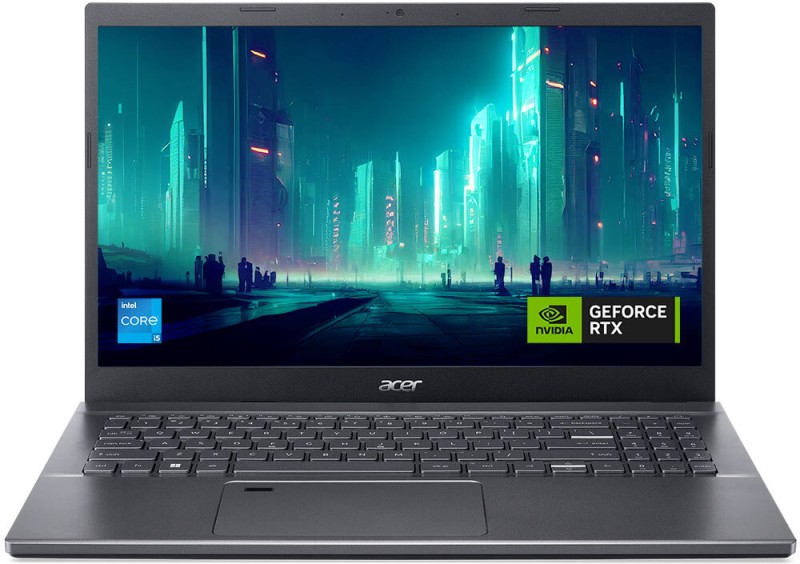 Acer Aspire 5 Gaming Intel Core i5 13th Gen 1335U - (16 GB/512 GB SSD/Windows 11 Home/4 GB Graphics/NVIDIA GeForce RTX 2050) A515-58GM Gaming Laptop(15.6 inch, Steel Grey, 1.78 Kg)
