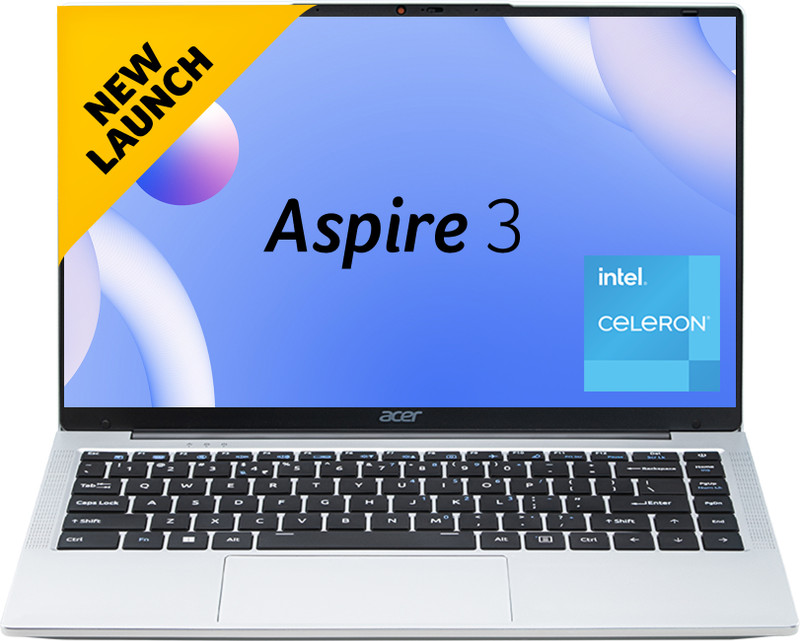 Acer Intel Celeron Dual Core N4500 - (12 GB/512 GB SSD/Windows 11 Home) A325-45 Notebook(15.6 Inch, Pure Silver, 1.5 kg)