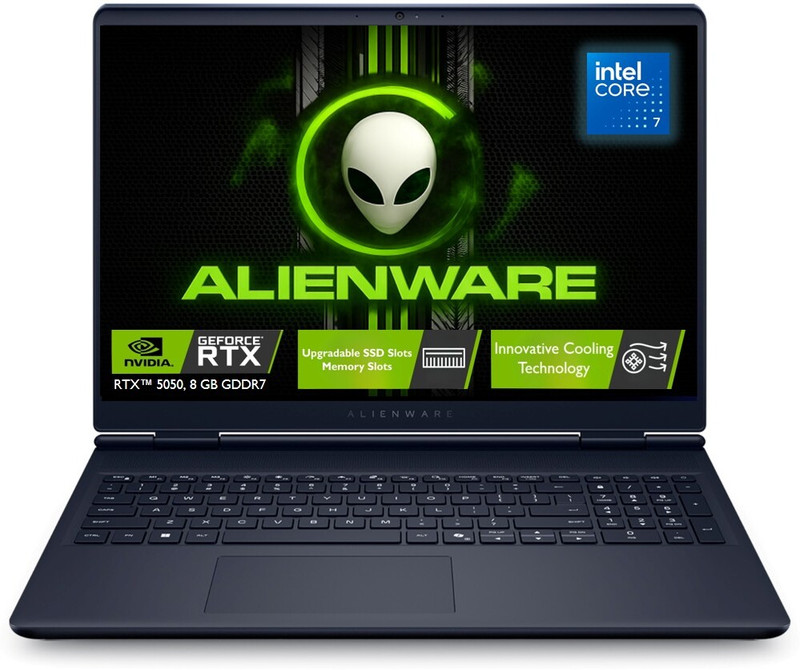 DELL Alienware 16 Aurora Intel Core 7 240H - (16 GB/1 TB SSD/Windows 11 Home/8 GB Graphics/NVIDIA GeForce RTX 5050) Alienware 16 Aurora Gaming Gaming Laptop(16 $Inch, Interstellar Indigo, 2.57 Kg, With MS Office) - 21% off at DetectaDeal