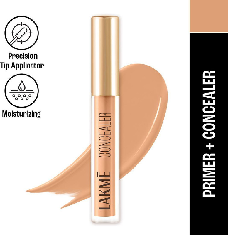 Lakmé 9to5 Powerplay Priming Concealer Built in Primer Concealer(Nude, 5.4 ml)